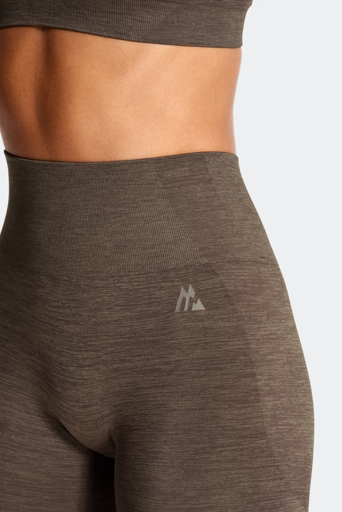 Trail Seamless Short - Macchiato Marl