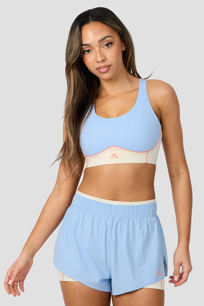MTX Run Switch Bra - Blissful Blue/Vanilla Foam