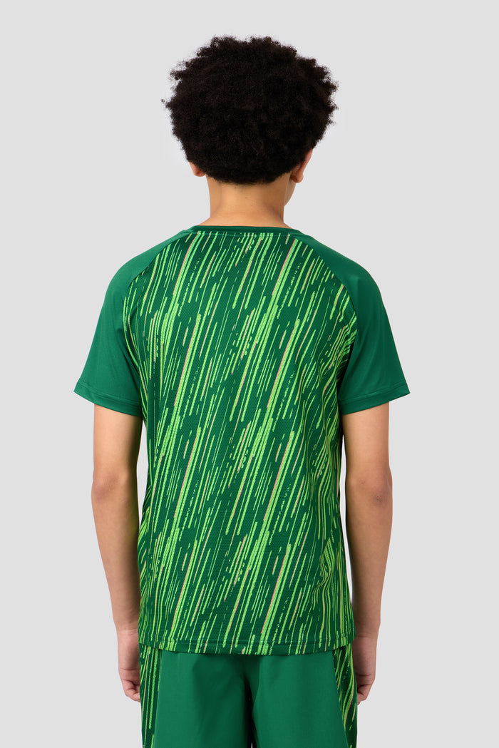 Boys Vigour T-Shirt - Spruce Green/Chameleon