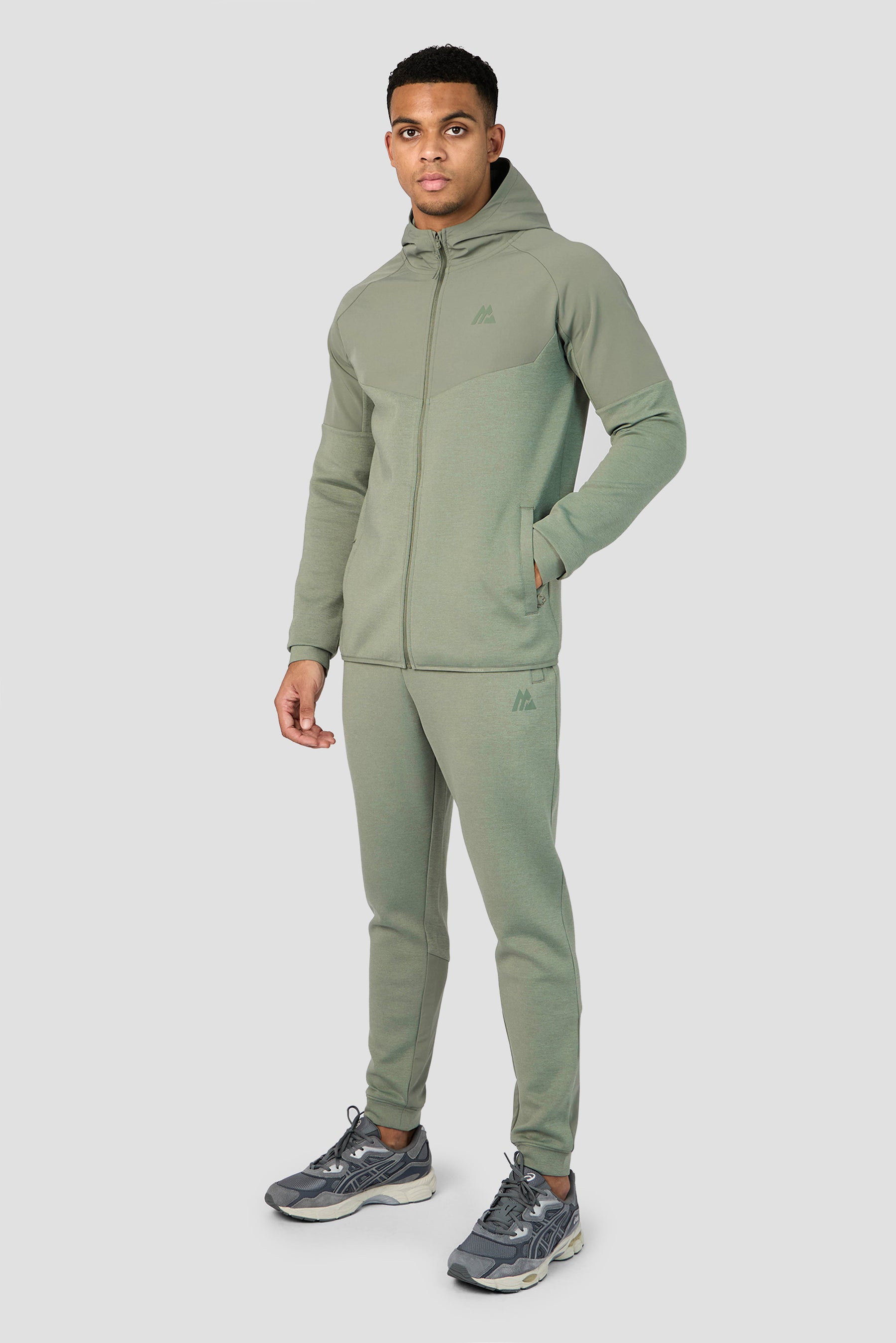 Recover 2.0 Hood - Green Slate Marl