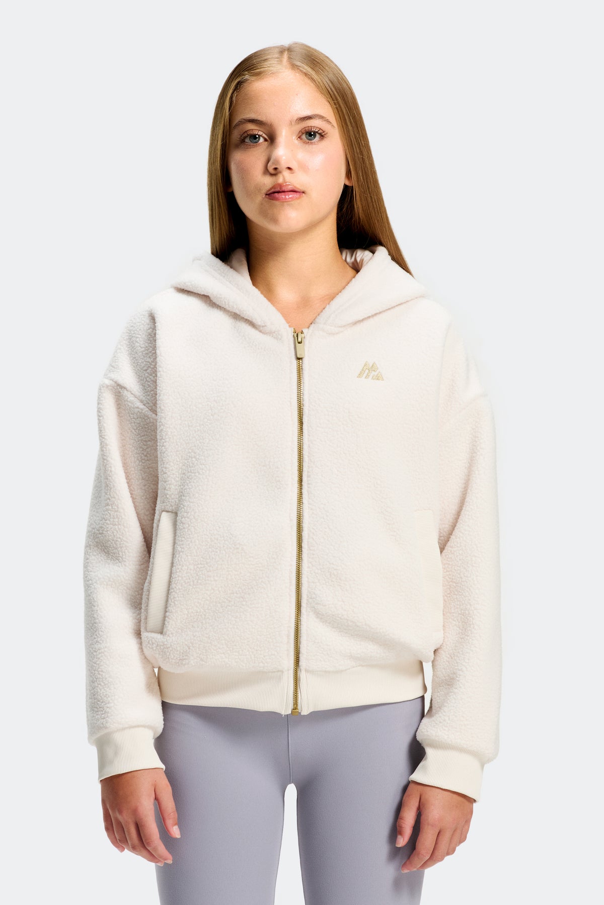 Girls Alpina Fleece - Coconut Milk