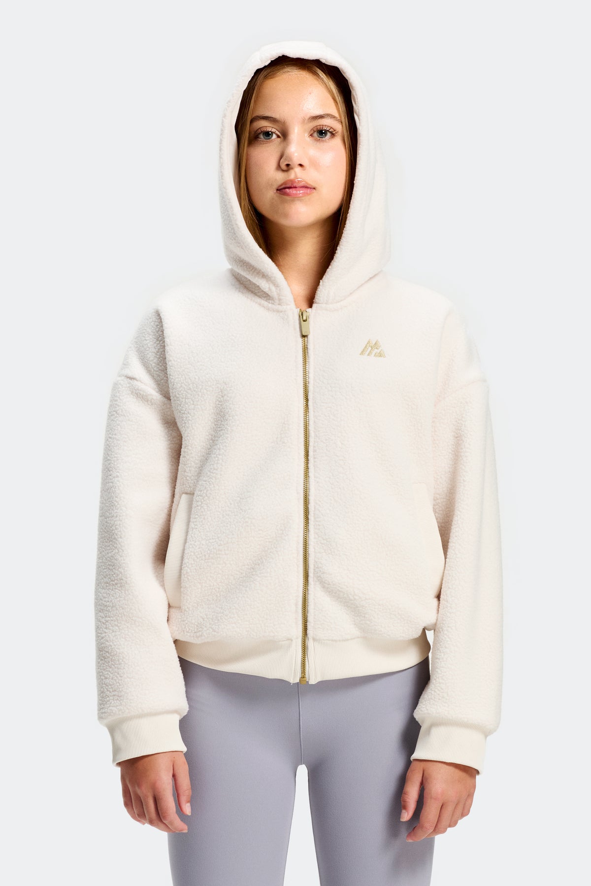 Girls Alpina Fleece - Coconut Milk