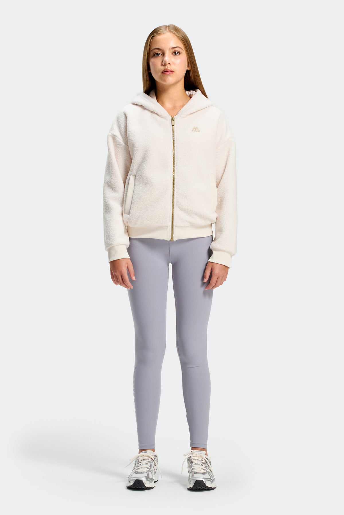 Girls Alpina Fleece - Coconut Milk