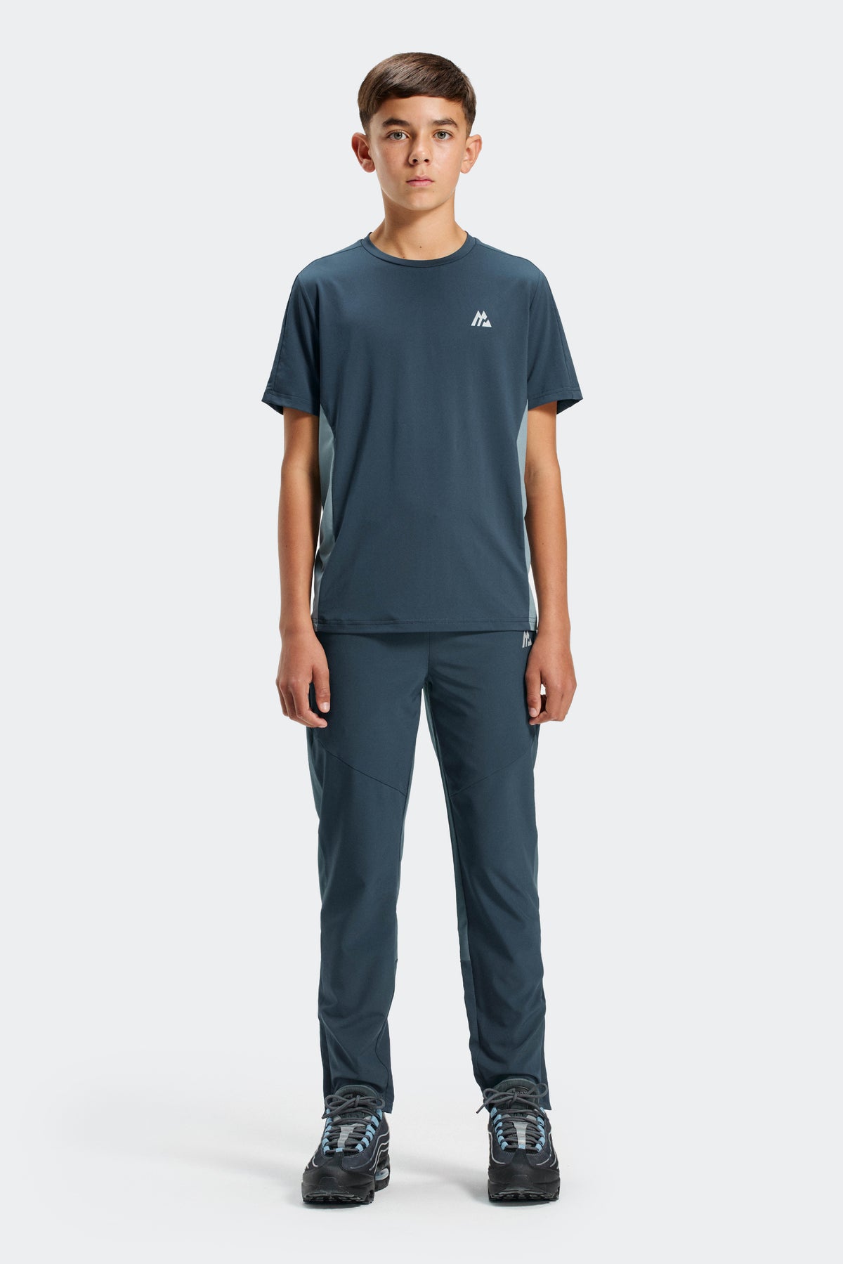 Boys Altrus T-Shirt - Thunder Blue/Stone Blue/Pebble Blue