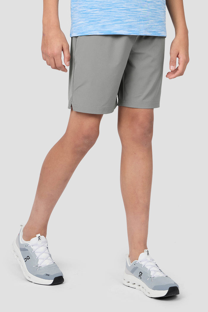 Boys Trail 2.0 Short - Grey/Blue/White