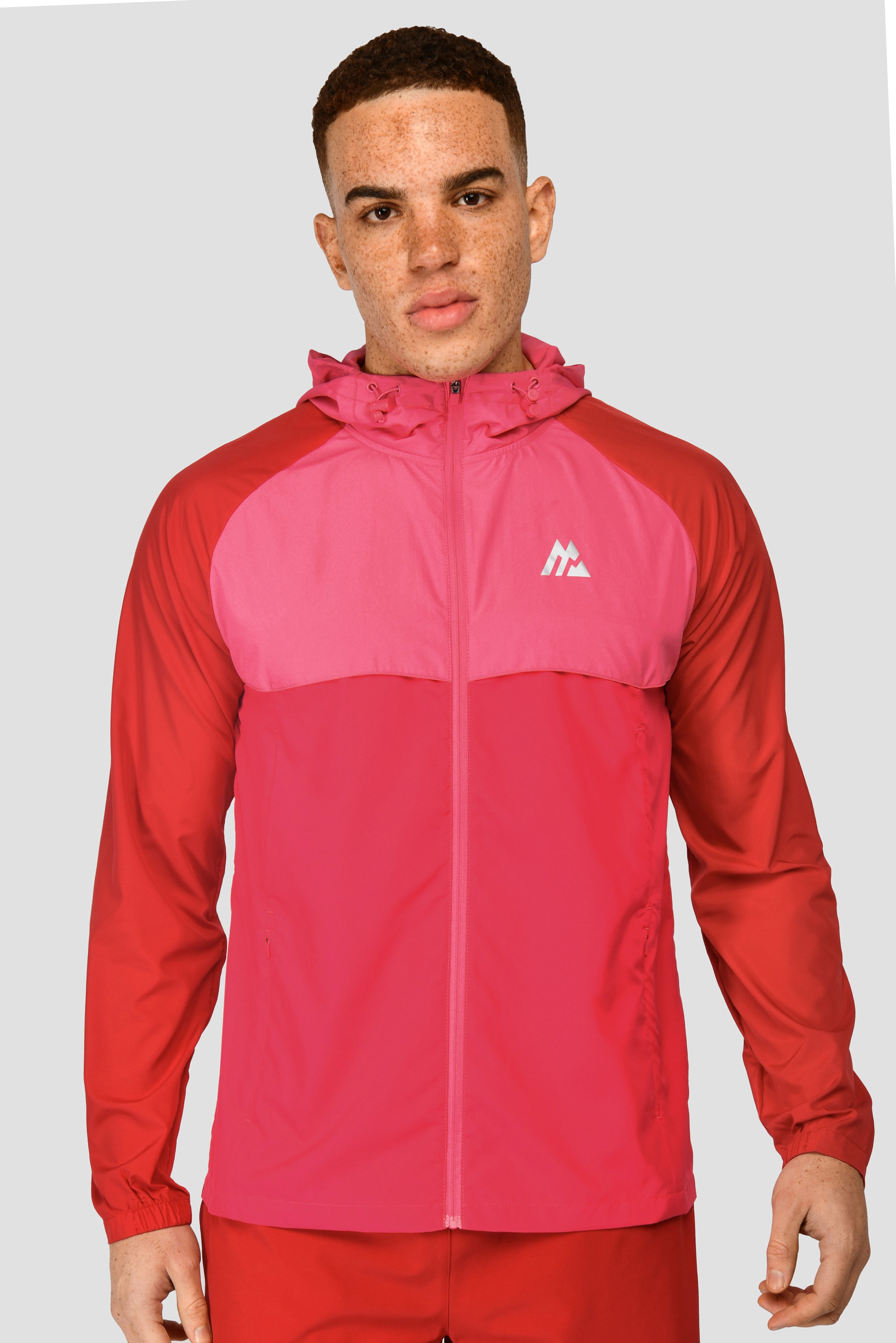 Breeze Windbreaker Burgundy Rouge Hibiscus