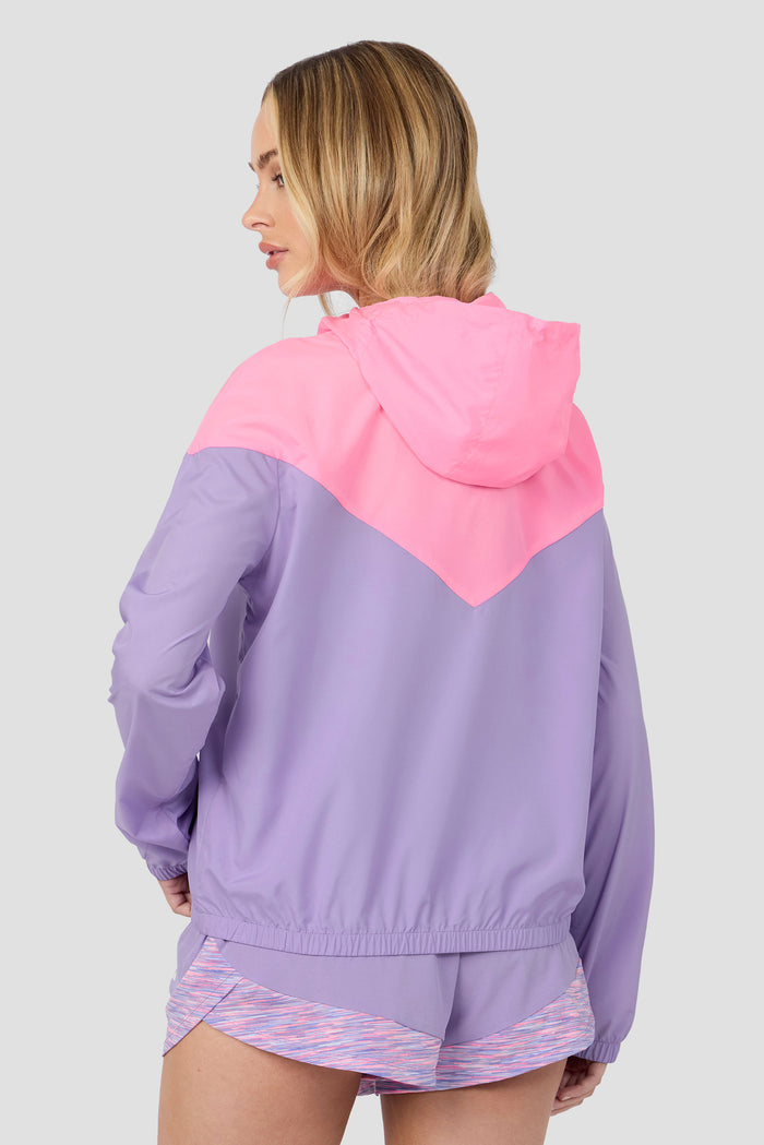 Move Windbreaker - Cotton Candy/Violet Tulip