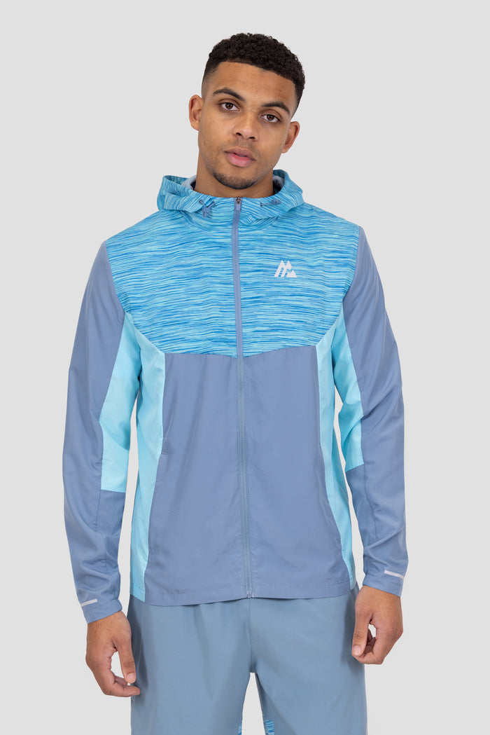 Trail Windbreaker - Neon Blue/Navy