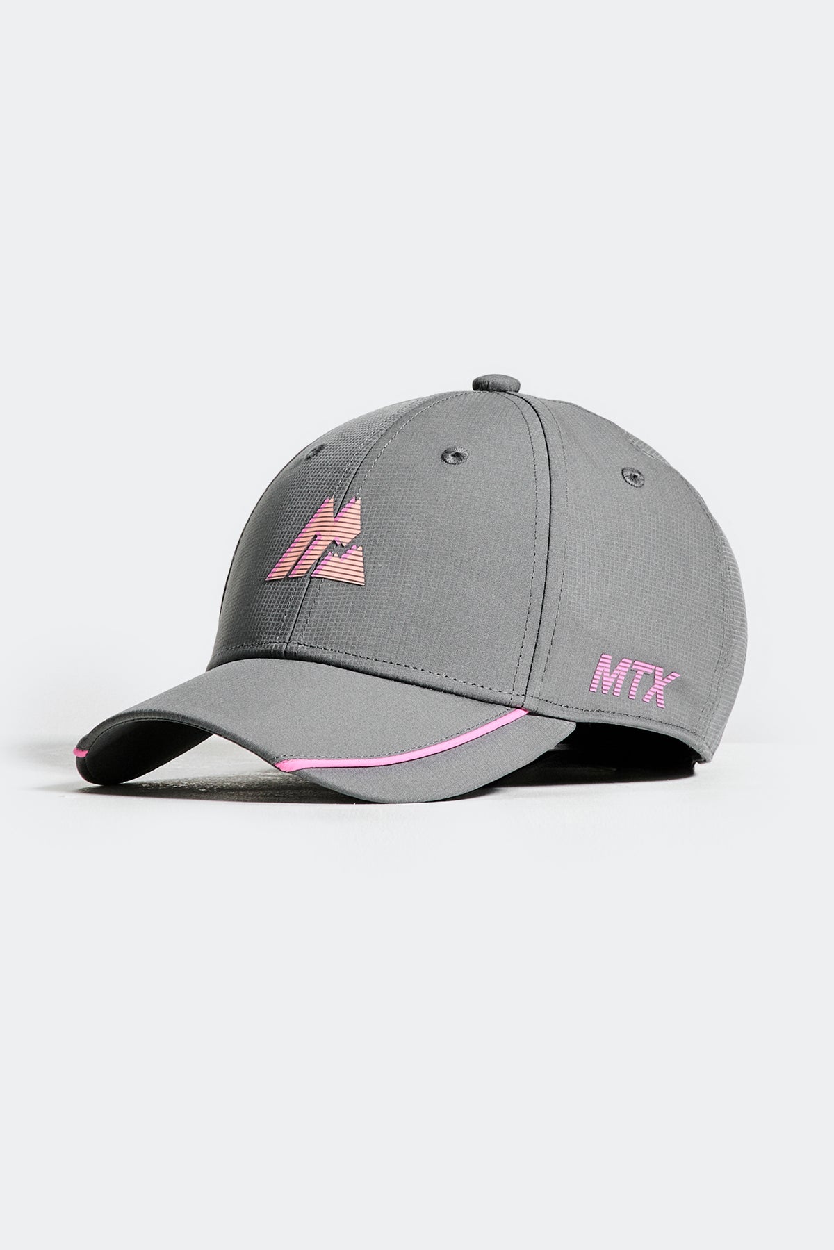 Junior Pace 2.0 Cap - Cement Grey/Peach Punch/Peony Pink