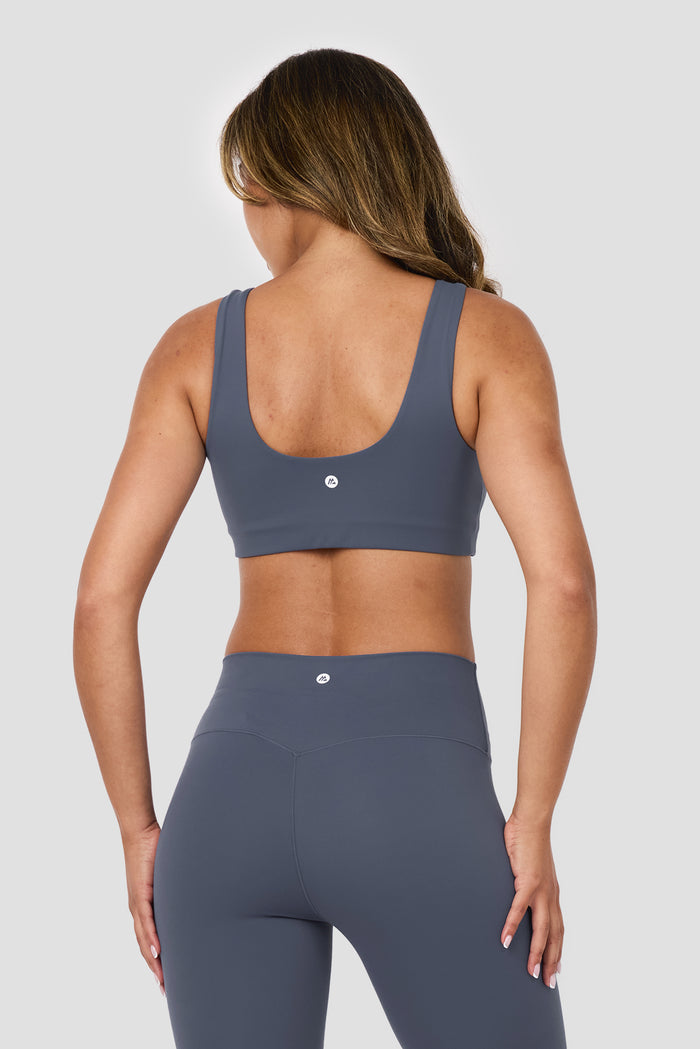 Form Sports Bra - Greyed Indigo