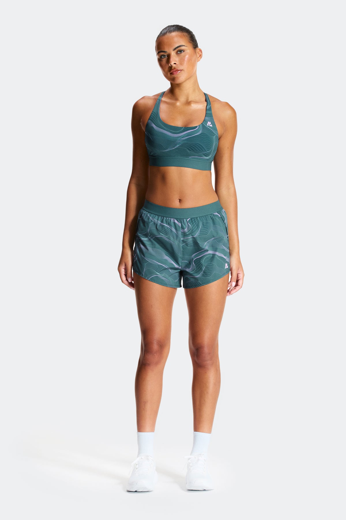 Bora Short - Winter Teal/Powder Pink/Frosted Teal
