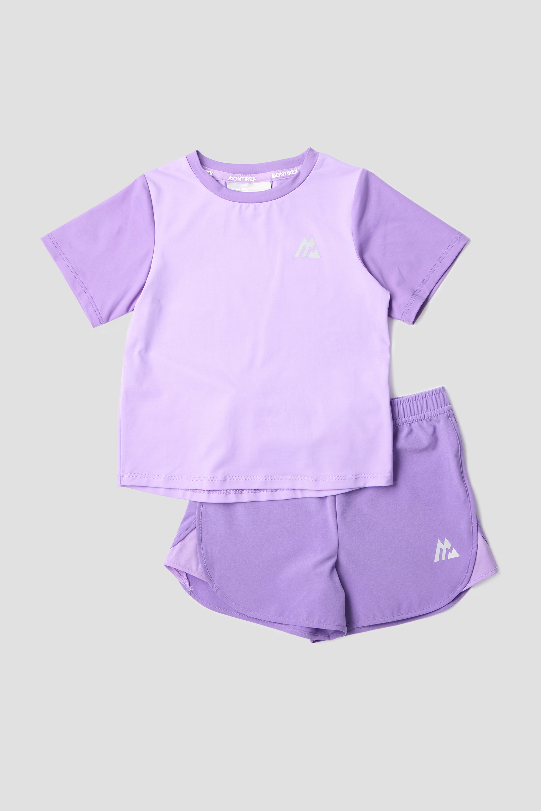 Infant Girls Bounce T-Shirt/Short Set - Parma/Lilac Chalk
