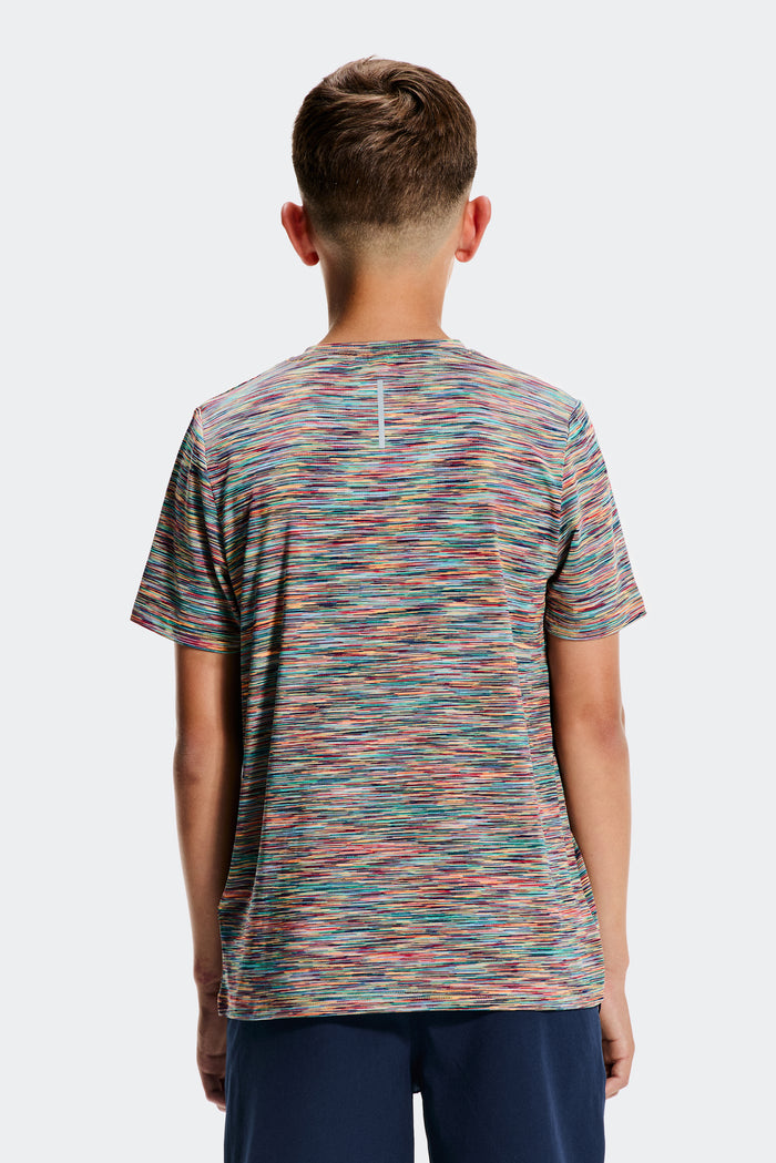 TRAIL 2.0 T-SHIRT - AGENCY/MINT BLUE/ICED TANGO/BLISSFUL BLUE/CORAL EMBER