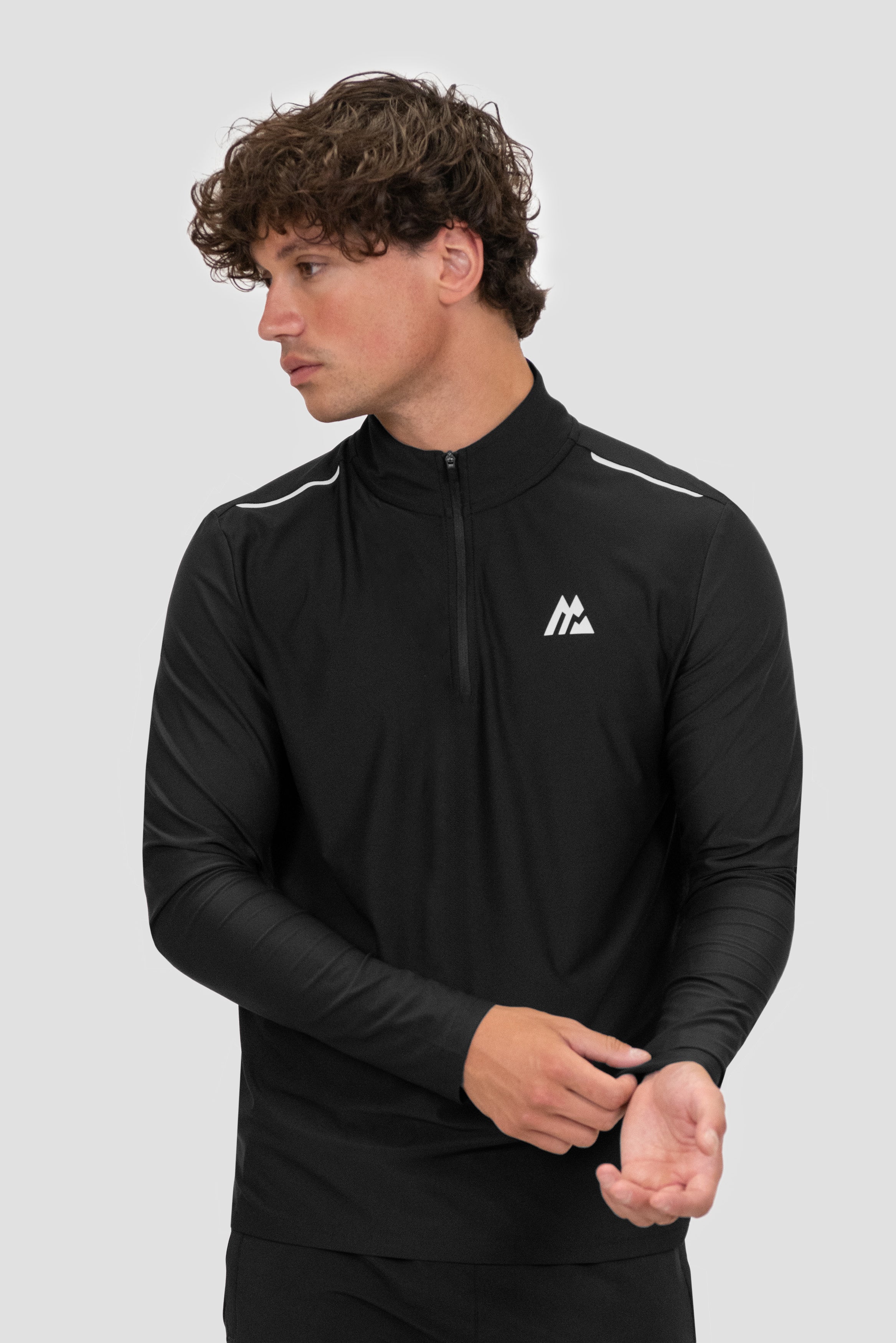 Darc Sport popular LOYALTY 1/4 ZIP MOCKNECK IN CHARCOAL