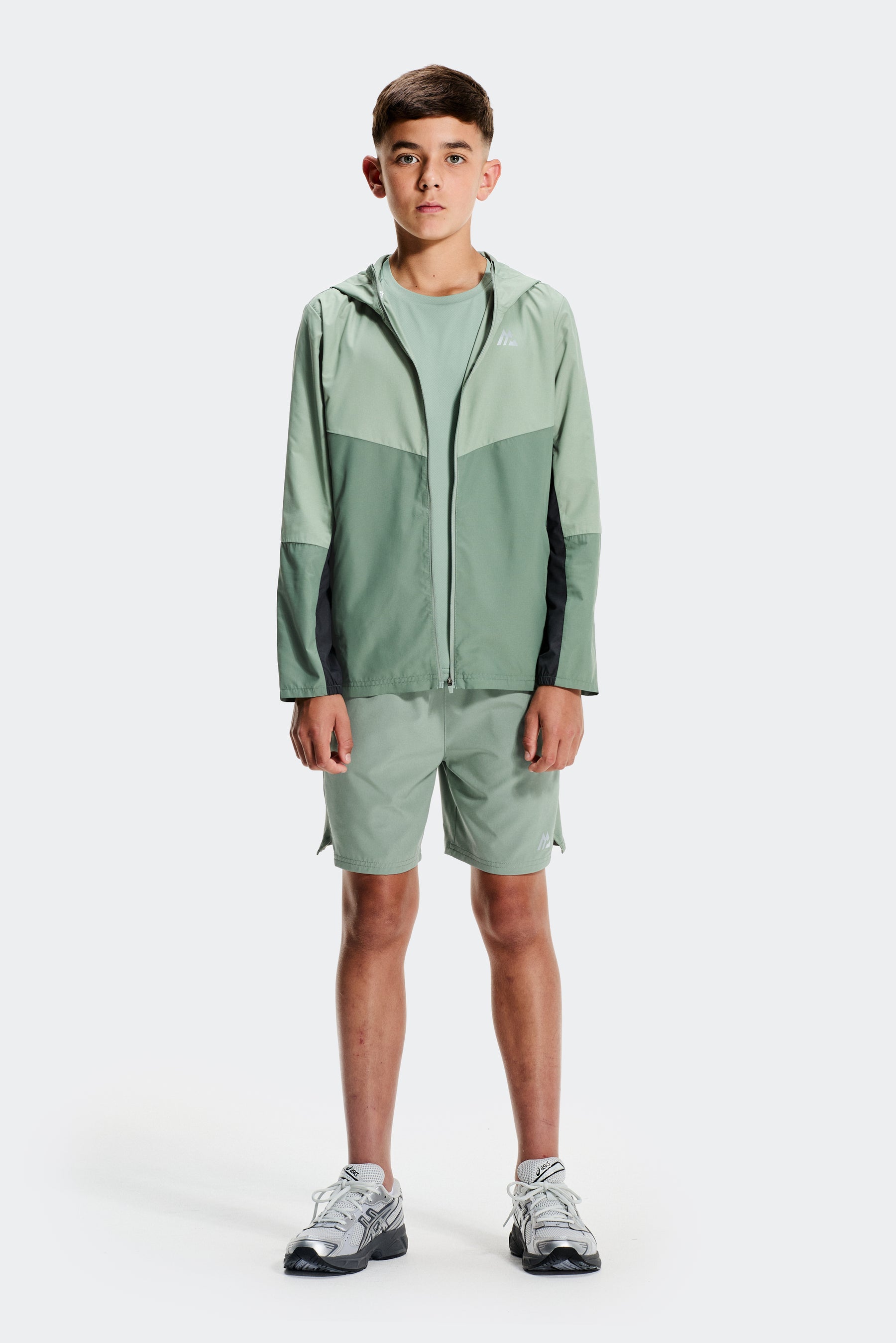 Boys Spectra Windbreaker - Ash Green/Green Slate/Asphalt