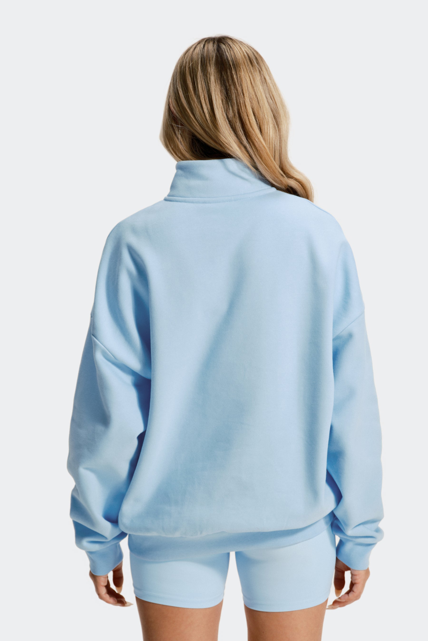 Form 1/4 Zip - Blissful Blue