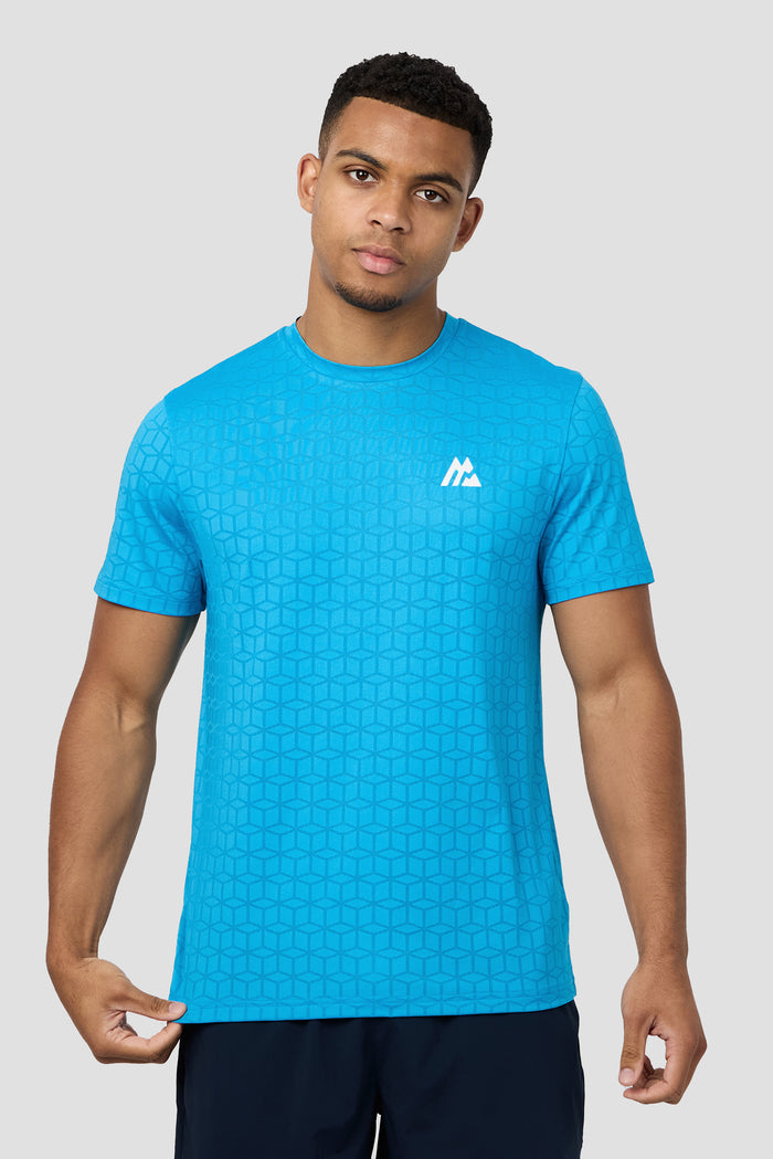 Cube T-Shirt - Maya Blue