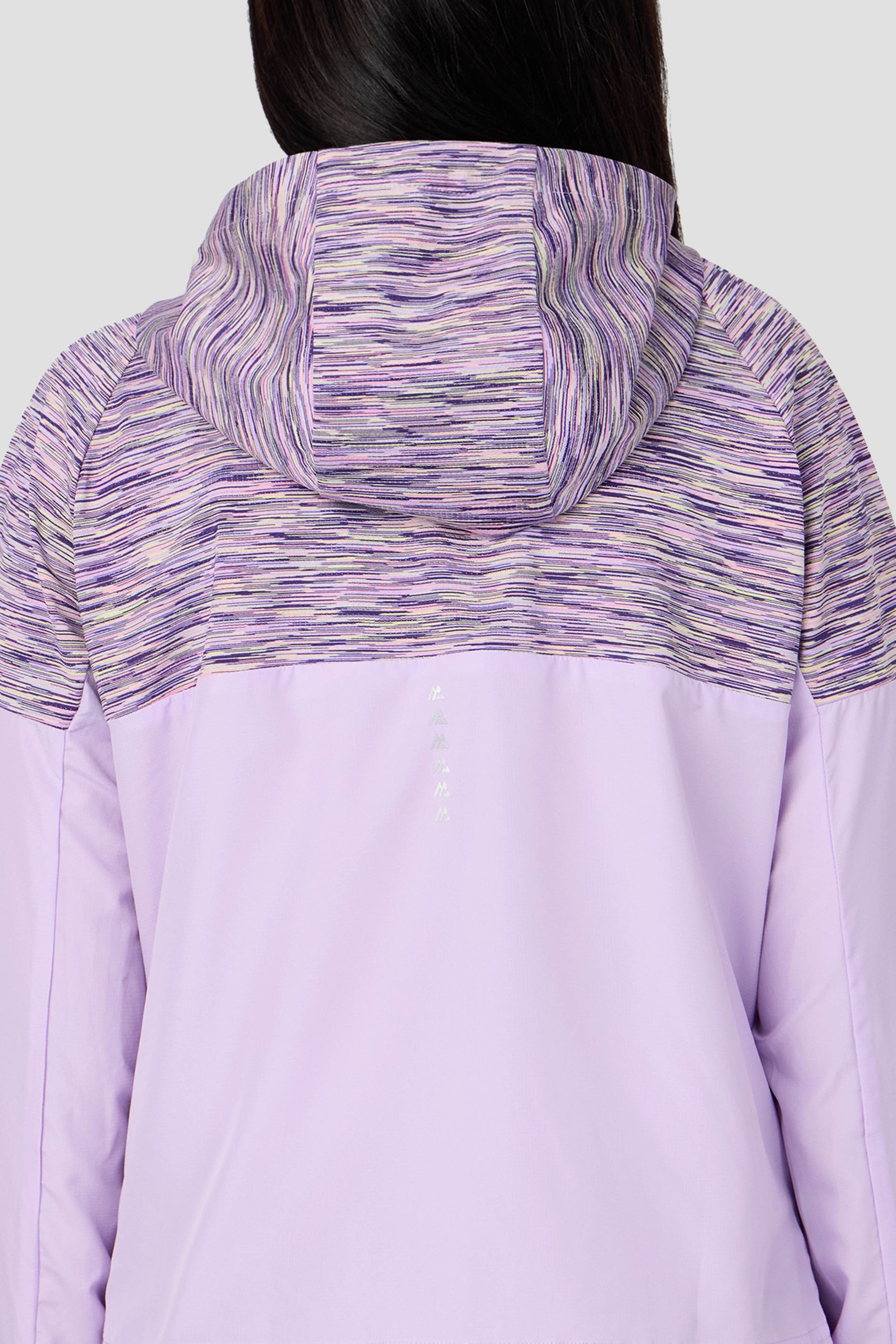 Girls Trail Windbreaker - Purple/Citrus
