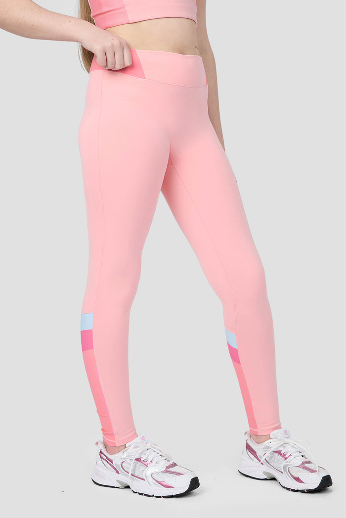Girls Lumina Legging - Ballet/Sweet Pink/Powder Pink/Misty Blue