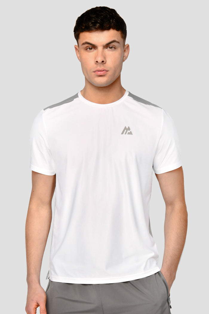 Men's Charge T-Shirt - White/Platinum Grey