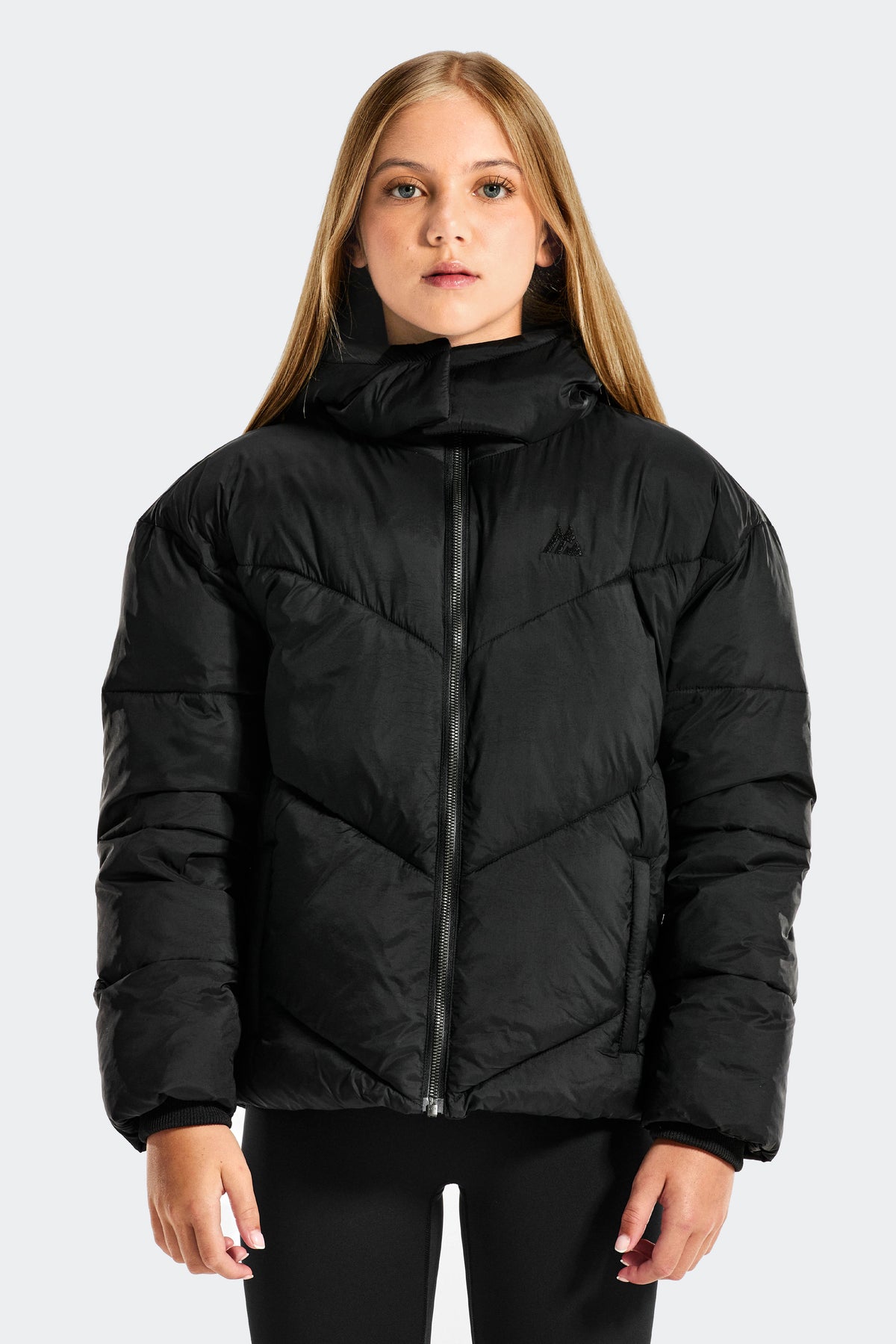 Girls Alpina Padded Jacket - Black