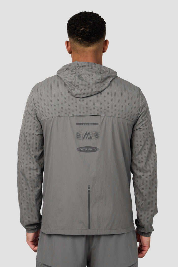 MTX Run Tempo Windbreaker - Cement Grey