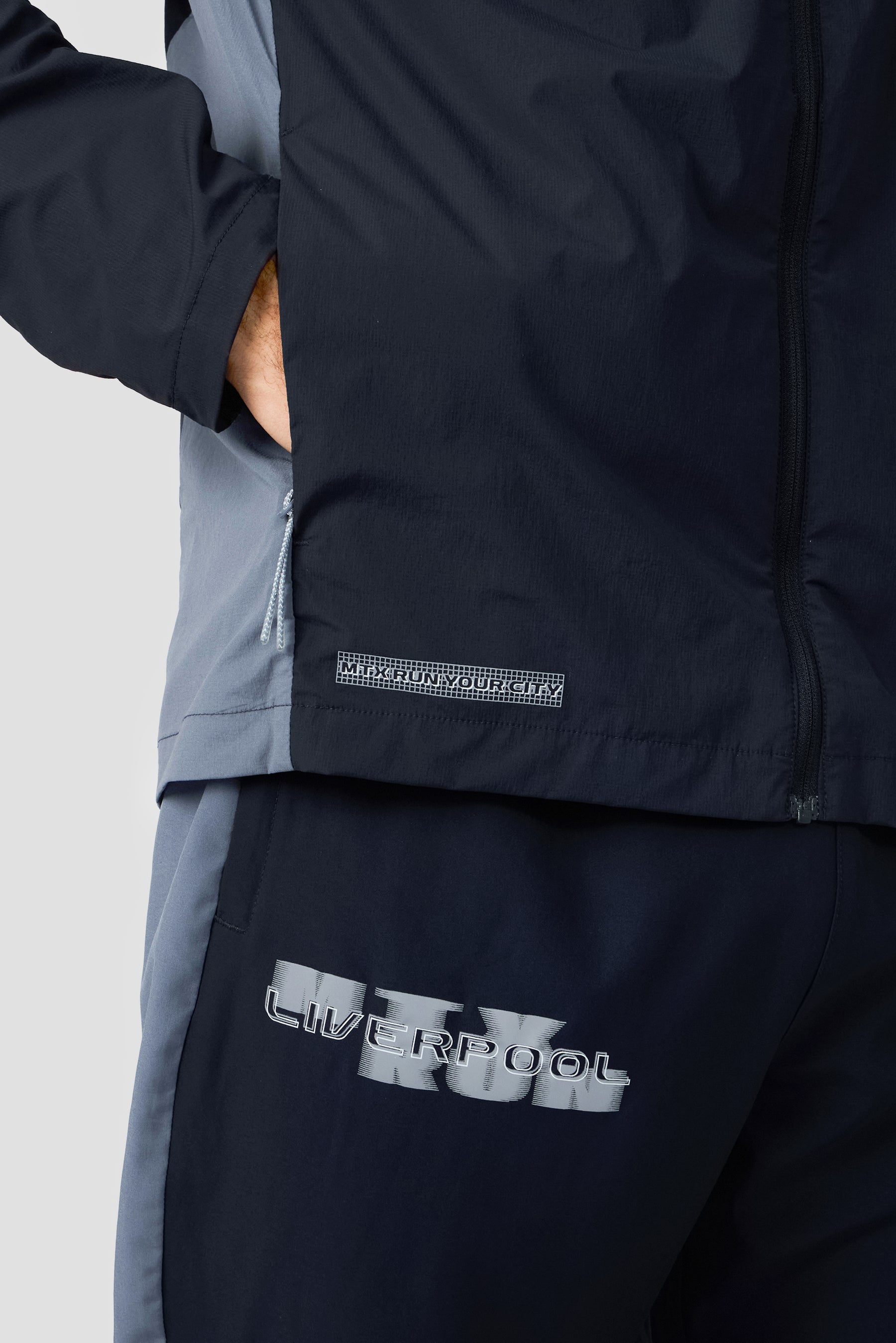 Mtx Run City Liverpool Jacket - Black Iris/Vintage Indigo