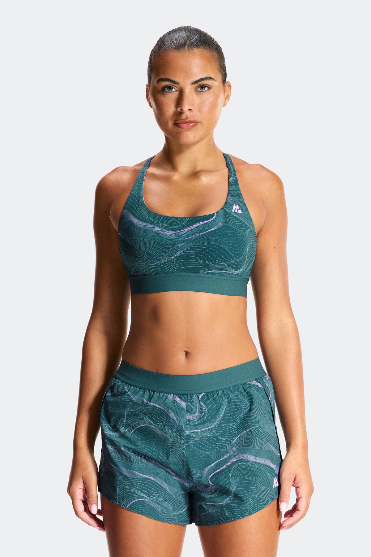 Bora Bra - Winter Teal/Powder Pink/Frosted Teal