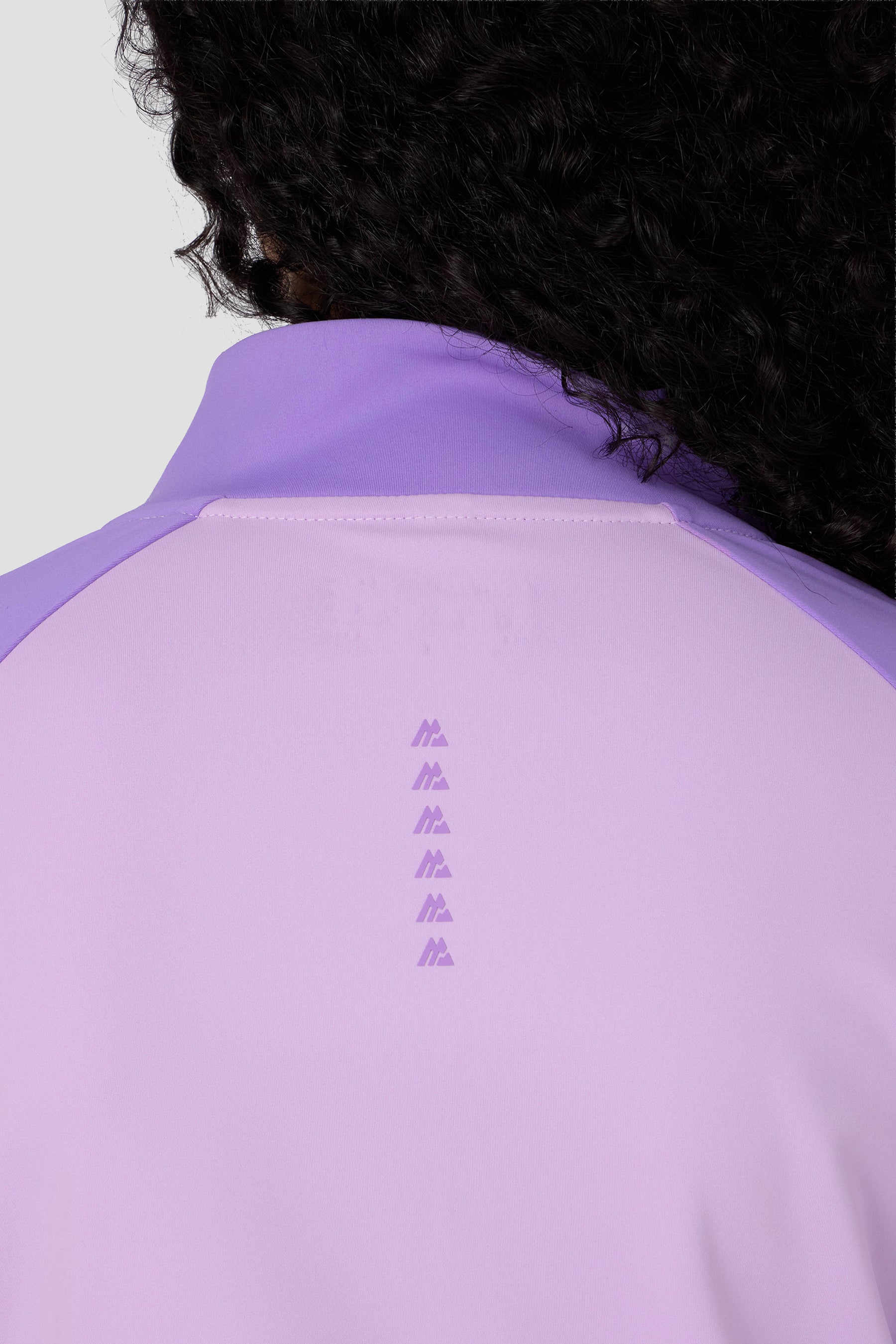 Girls Dash 1/4 Zip - Parma/Royal Purple