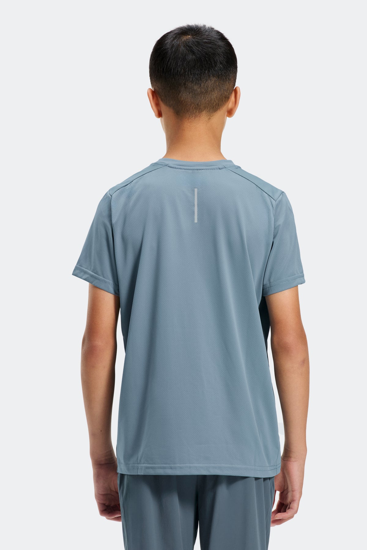 Boys Delta T-Shirt - Pebble Blue
