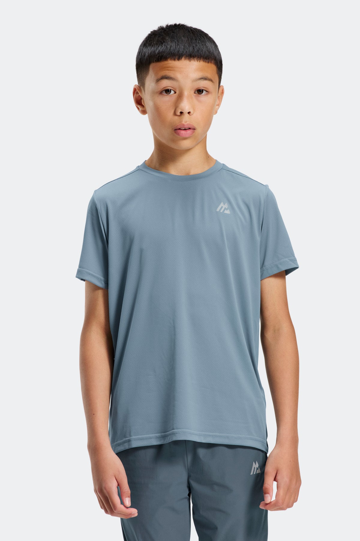 Boys Delta T-Shirt - Pebble Blue
