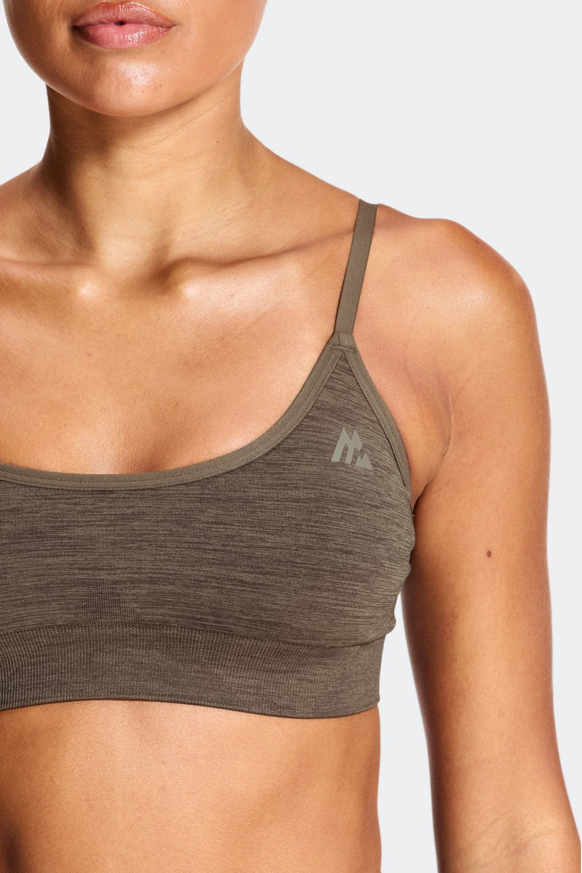 Trail Seamless Bra - Macchiato Marl