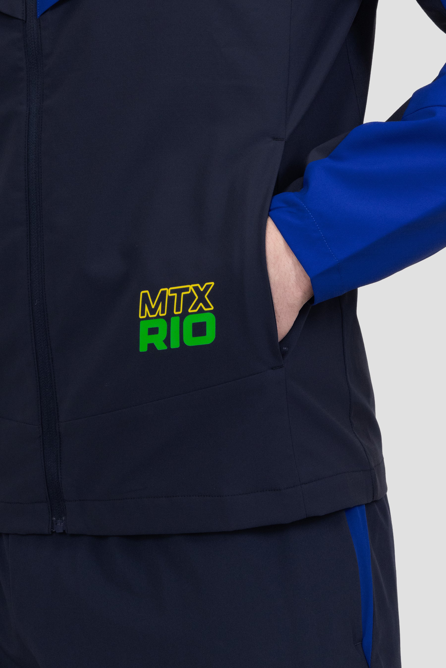 MTX Run City Rio Jacket - Midnight Blue/Persian Blue