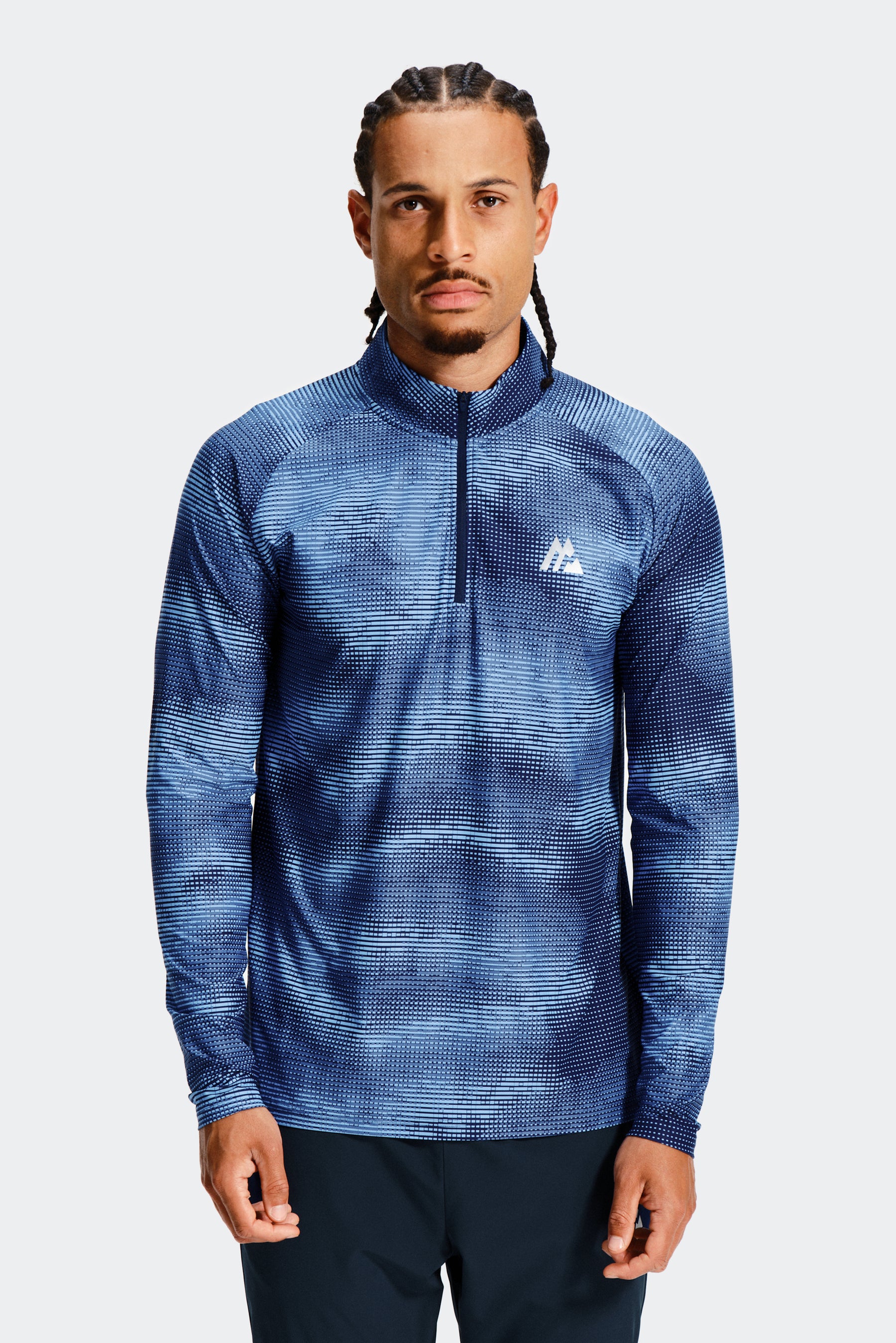 Haze 1/4 Zip - Midnight Blue/Naval/Bondi
