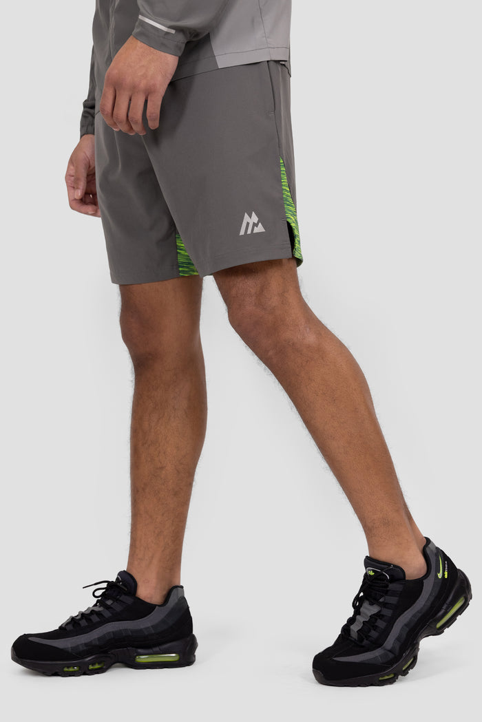Trail Panel 2.0 Short - Grey/Green/Black