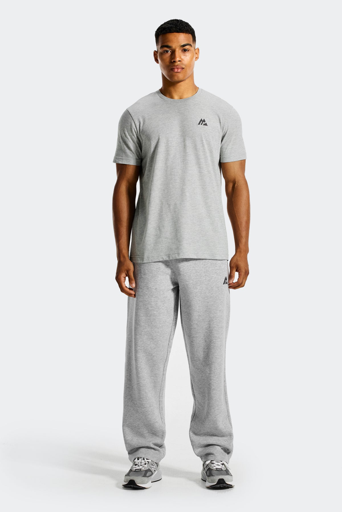 Essential T-Shirt - Cement Grey Marl