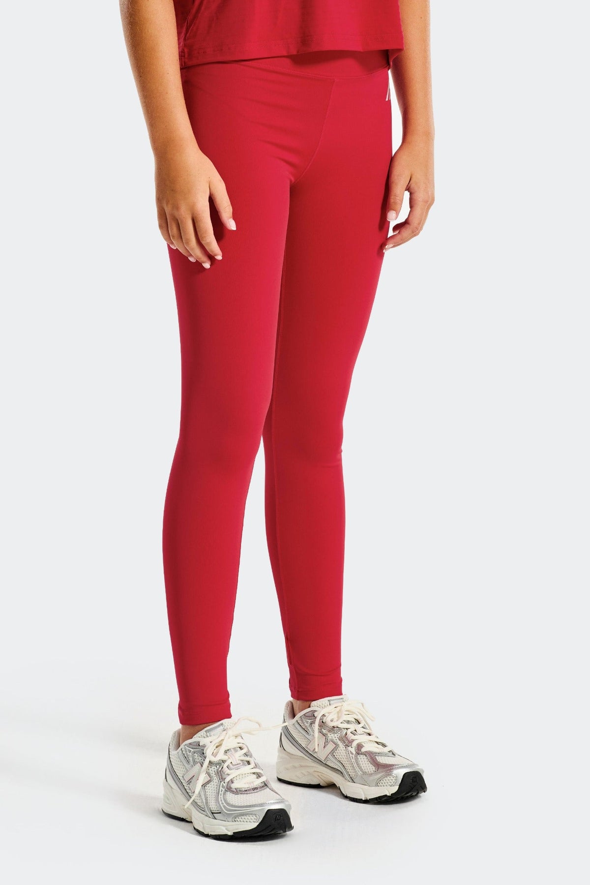 Girls Energy Legging - Cherry Red