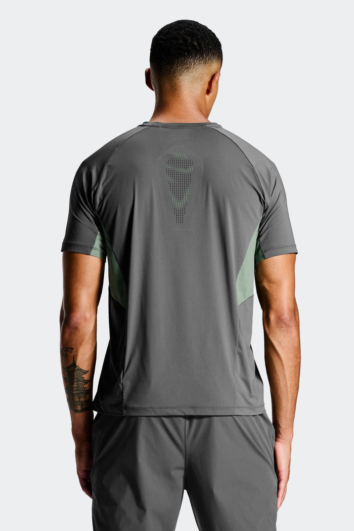 Endurance T-shirt - Asphalte/Vert ardoise/Caméléon