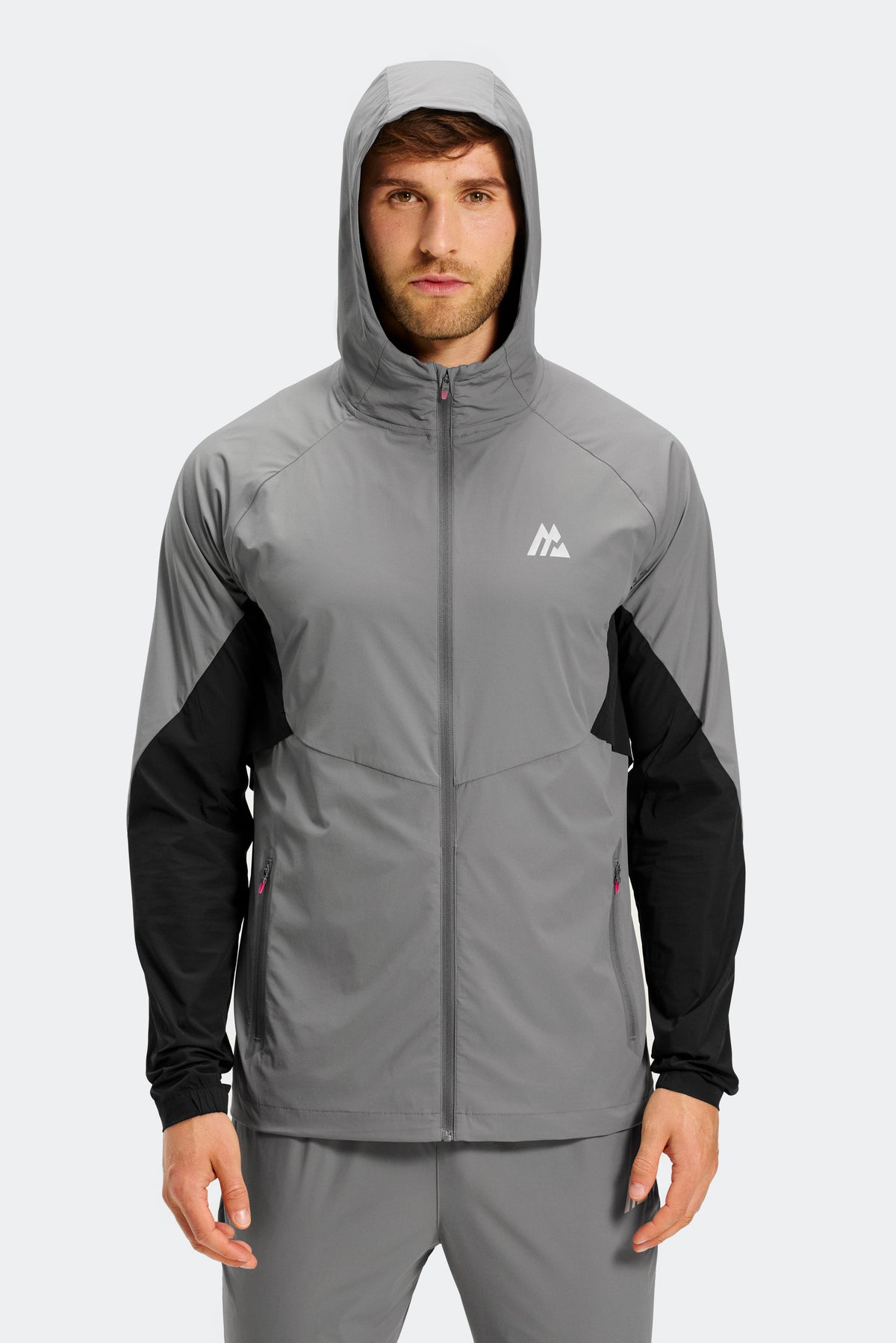 Endurance Jacket - Cement Grey/Black/Magenta