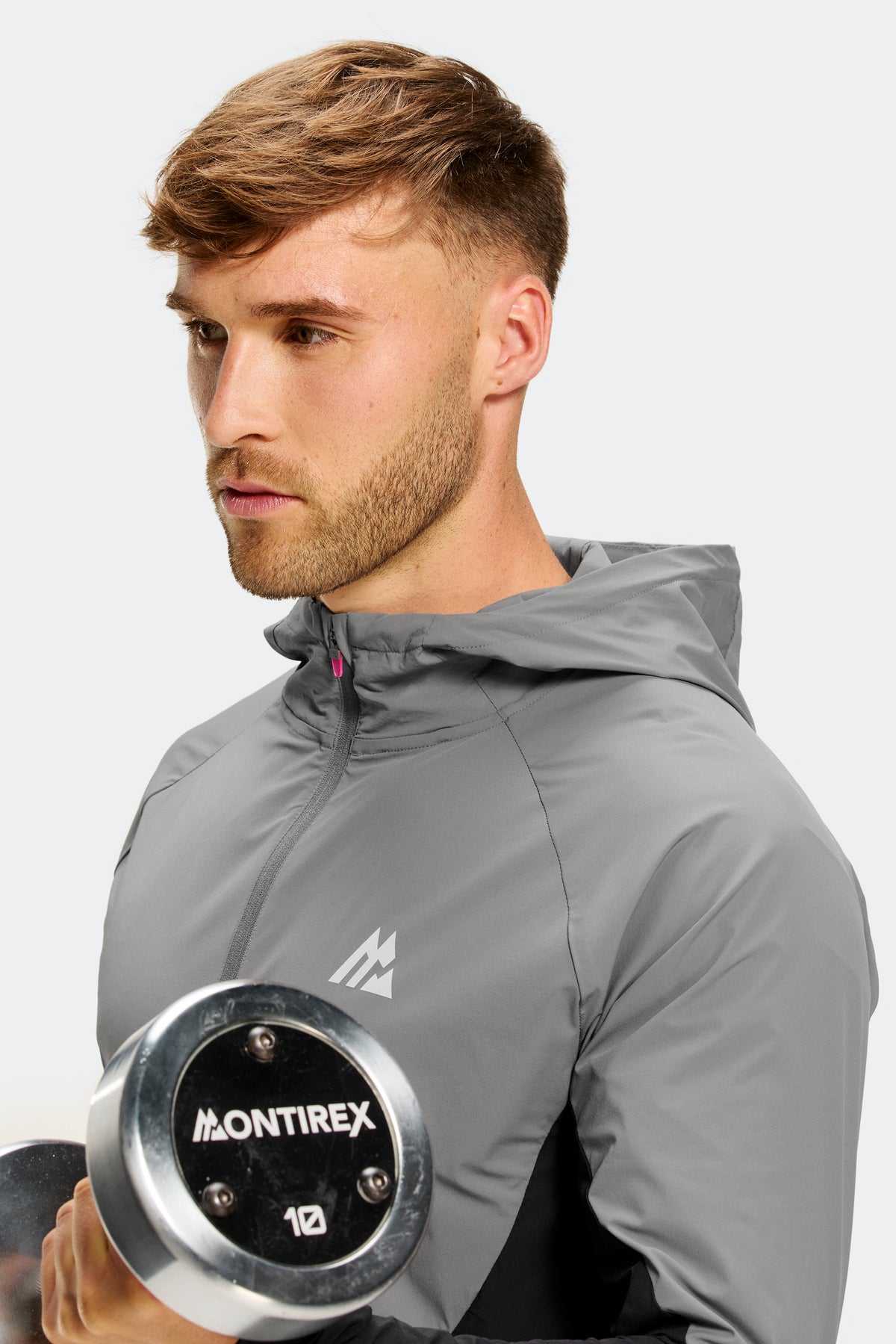 Endurance Jacket - Cement Grey/Black/Magenta