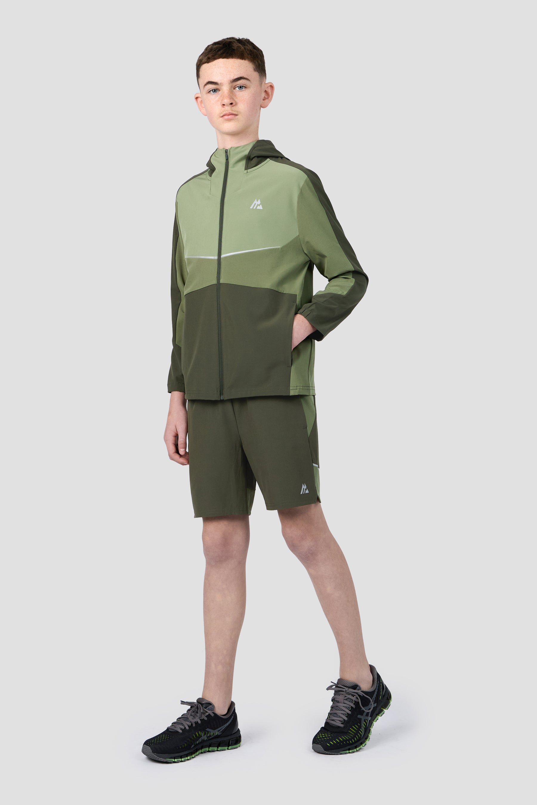 Boys Cerberus Short - Elm/Fleck/Orchard