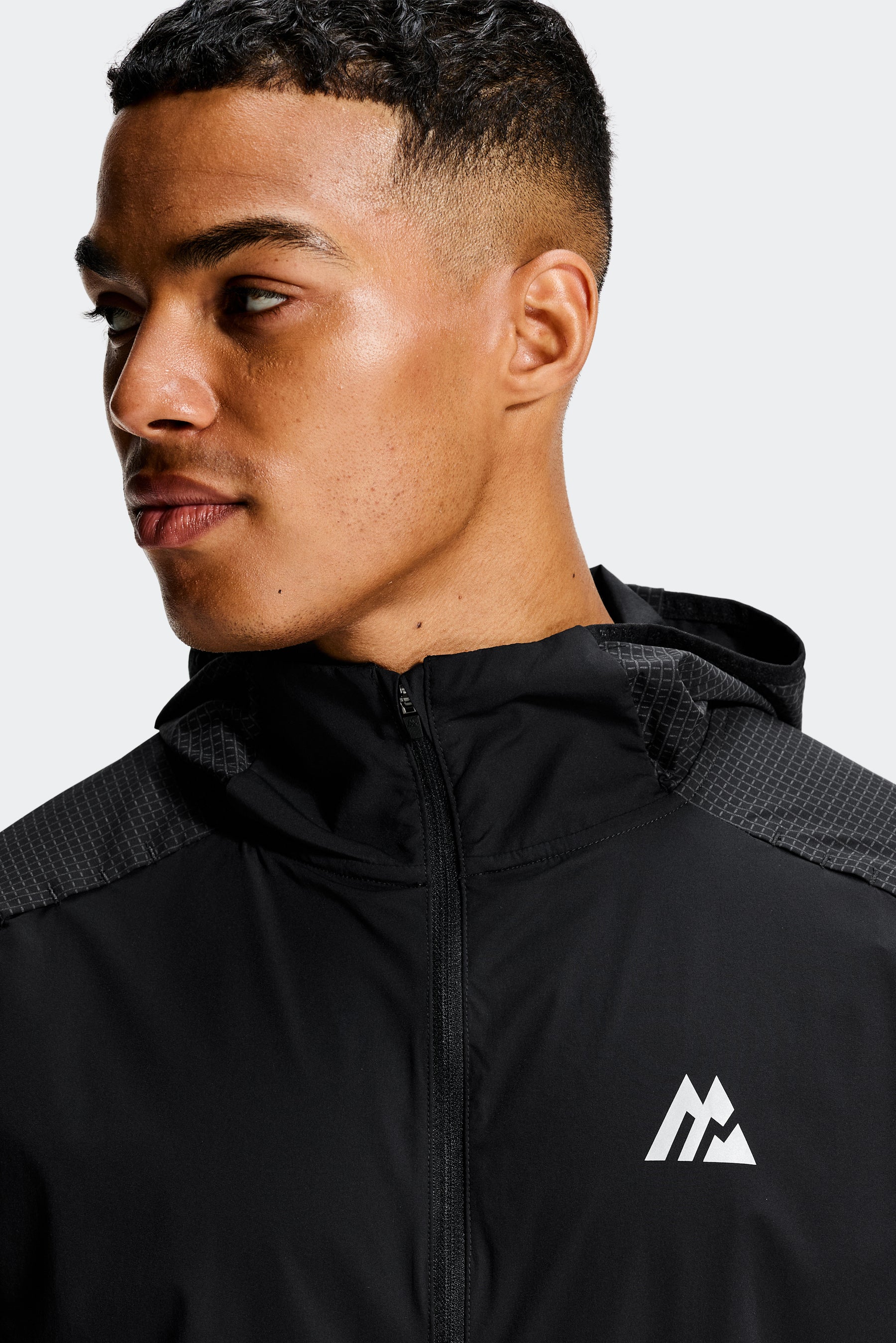 Argent Reflective Jacket - Black