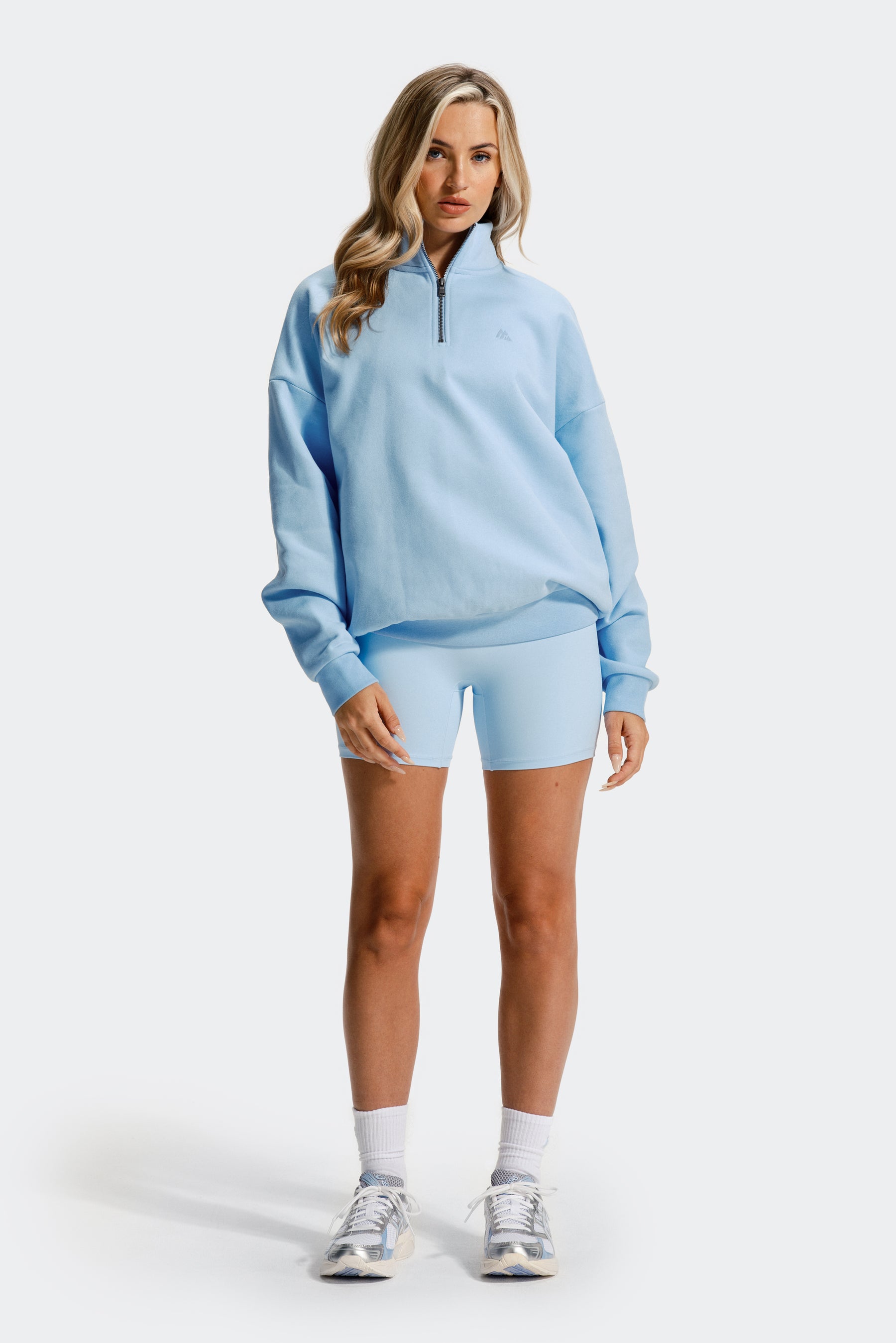 Form 1/4 Zip - Blissful Blue