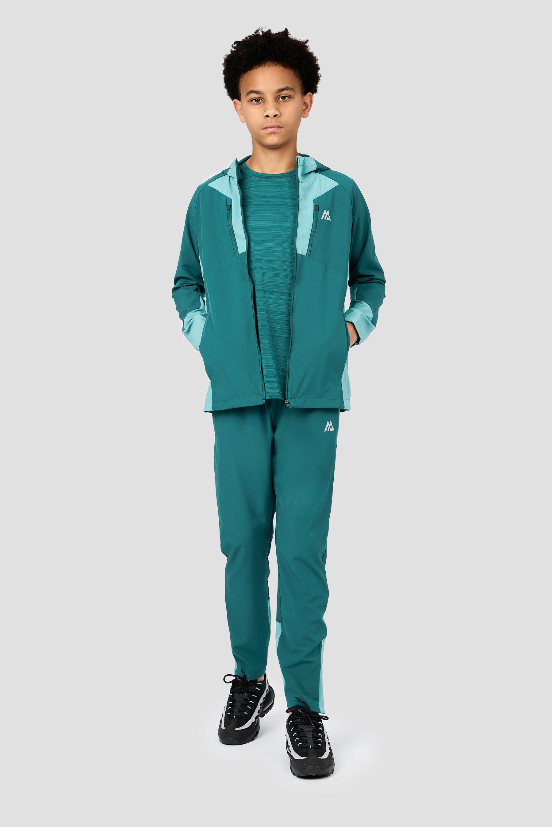 Boys Alt Jacket - Ocean Abyss/Steel Teal