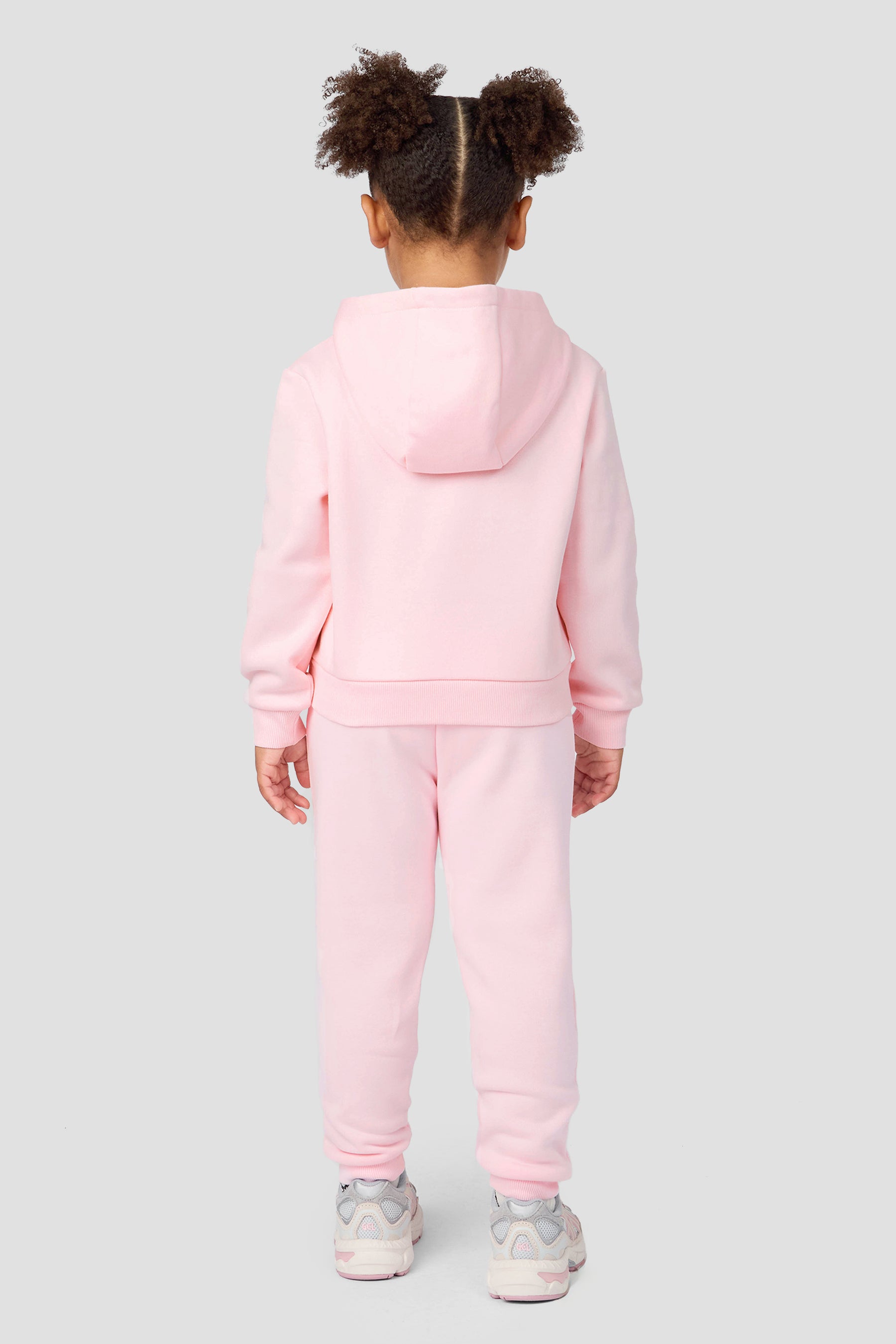 Infant Girls Joy Hood/Jogger Set - Silk Pink