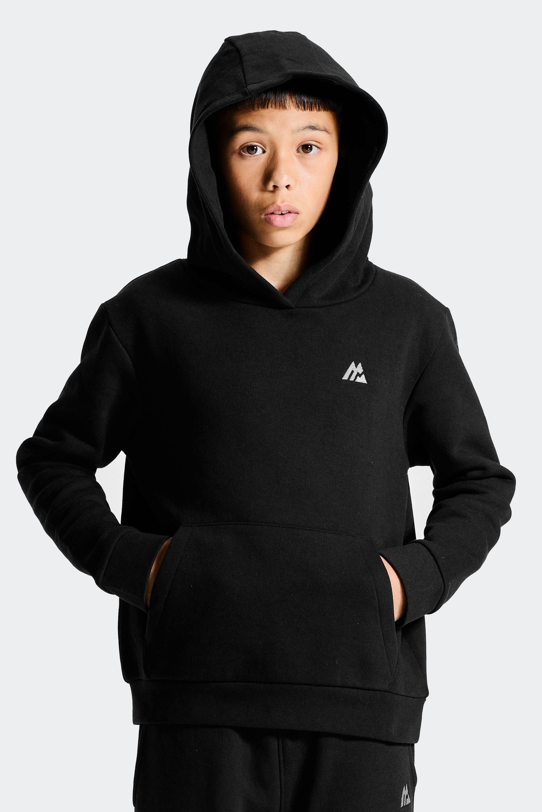 Boys Essential Hood - Black