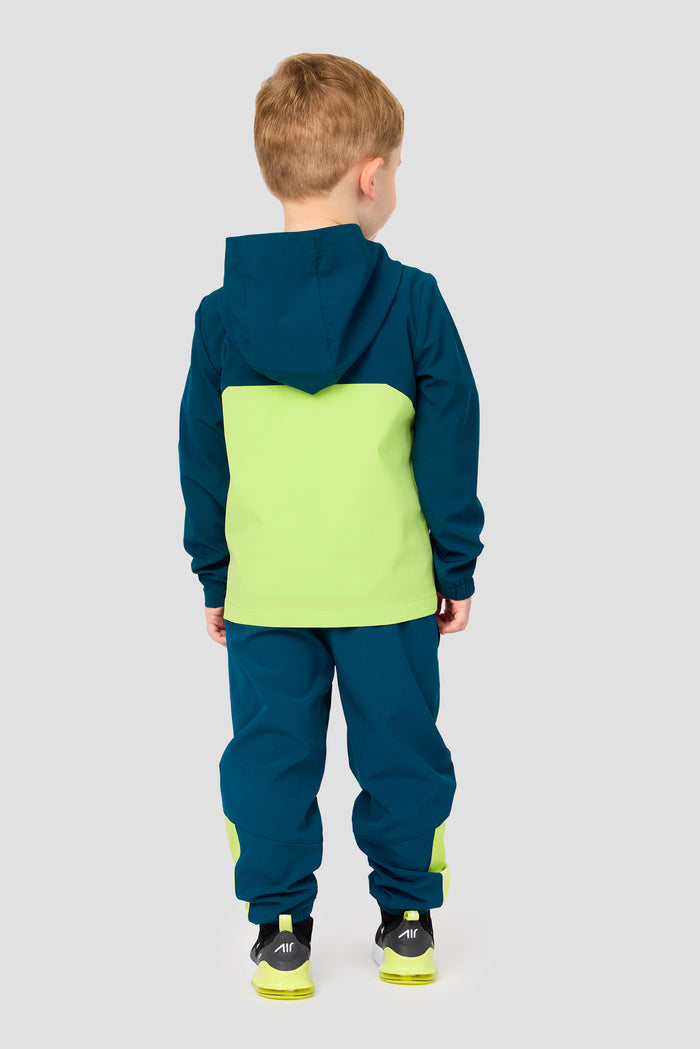 Infants Velocity 2.0 Windbreaker - Abyssal/Platinum Green/Apple