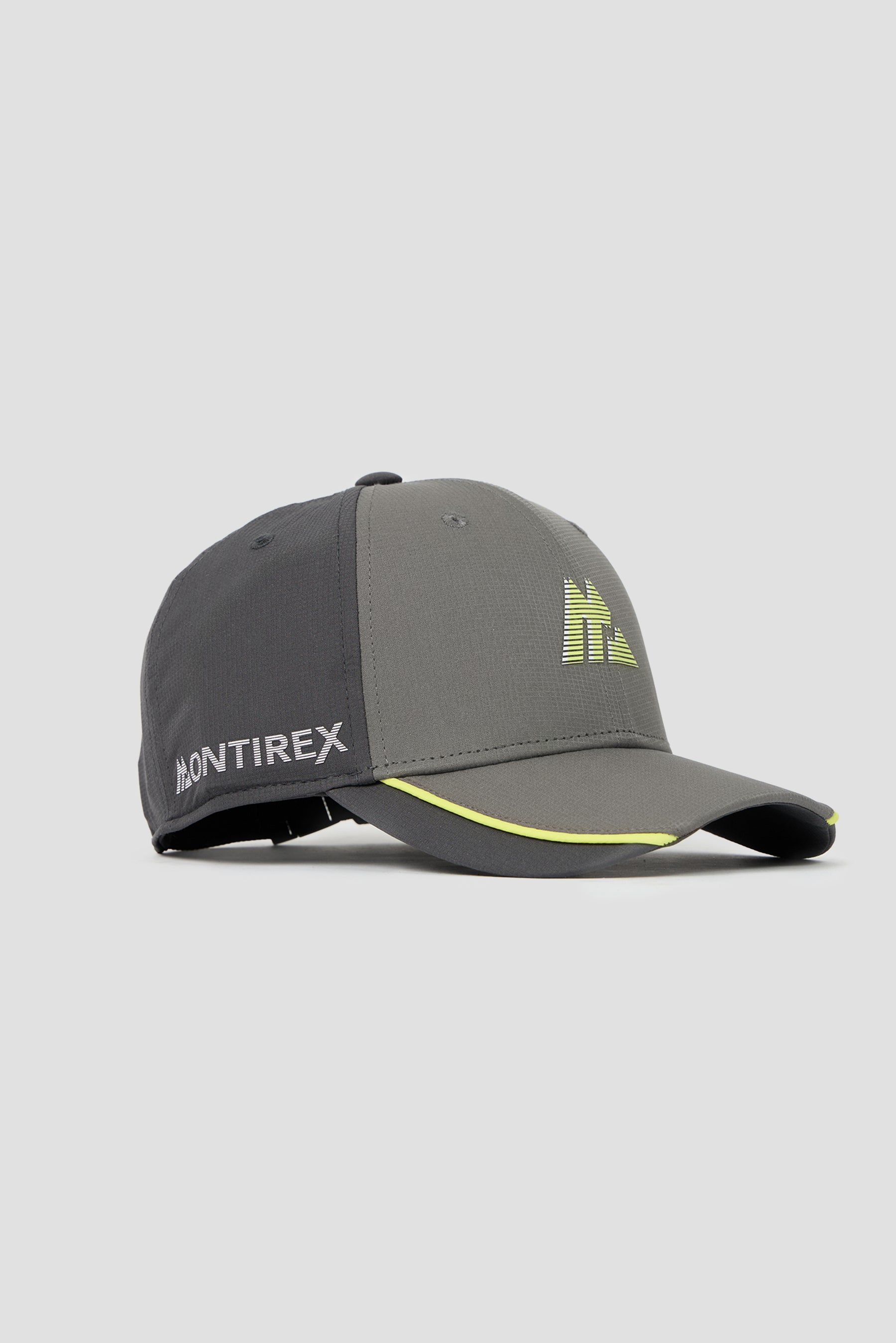 Junior Pace 2.0 Cap - Cement Grey/Asphalt/Electric Lime
