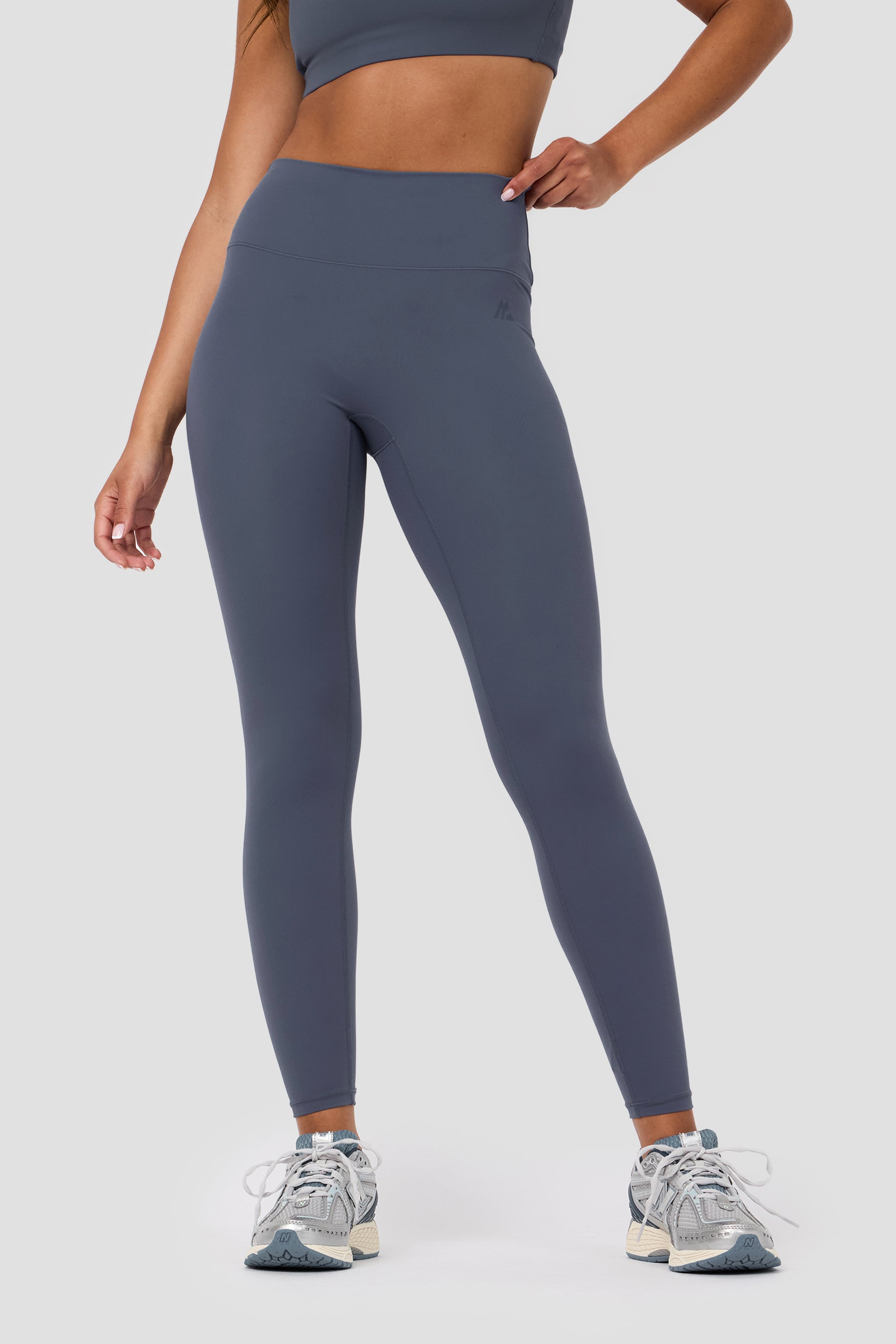 Form Legging - Greyed Indigo