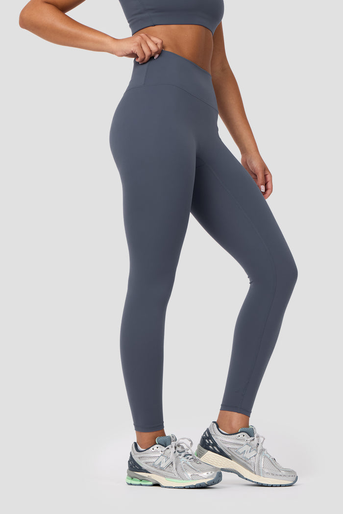 Form Legging - Greyed Indigo